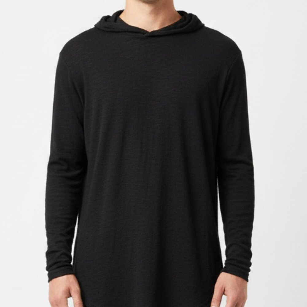 Goodlife Black Lightweight Pullover Hoodie Cotton Blend –‎ Men’s XL